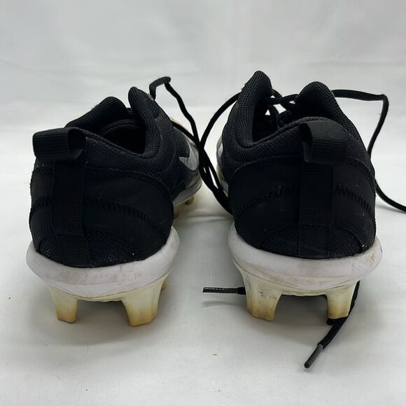 Black & White Nike Lunarlon Cleats Women's 9 - Picture 3 of 8